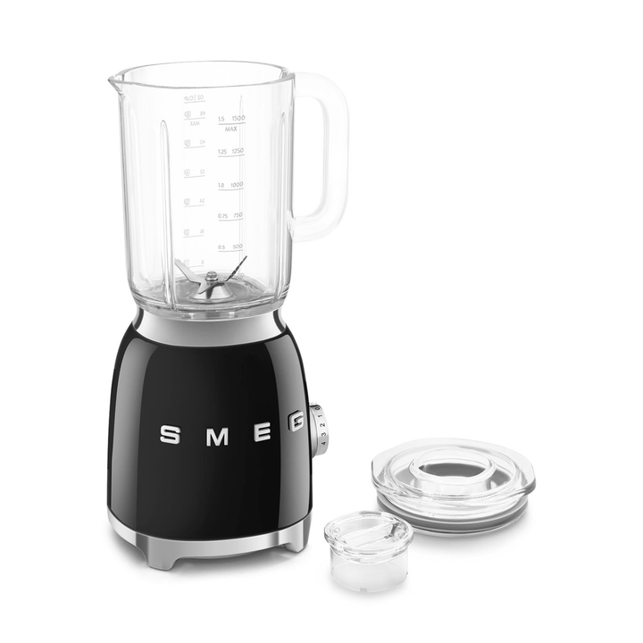 Smeg 50s Style Jar Stand Blender, Black 
