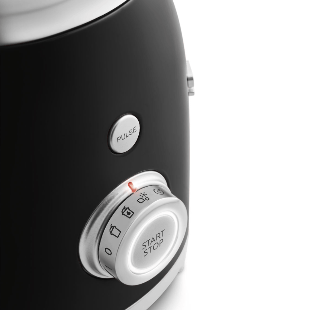 Smeg 50s Style Jar Stand Blender, Black 