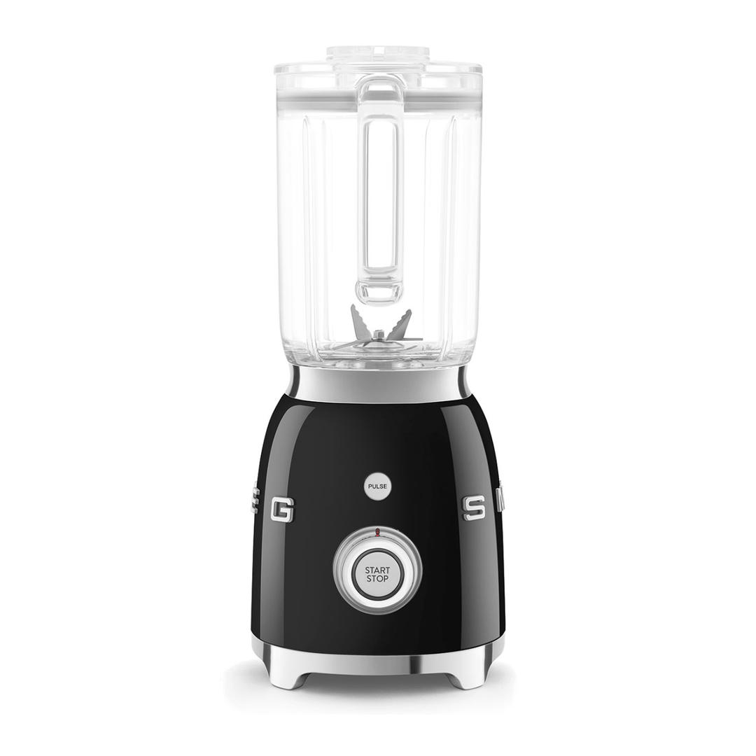 Smeg 50s Style Jar Stand Blender, Black 