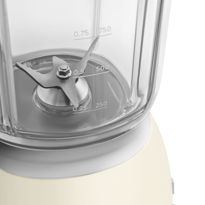 Smeg 50s Style Jar Stand Blender, Cream 