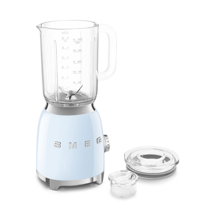 Smeg 50s Style Jar Stand Blender, Pastel Blue 