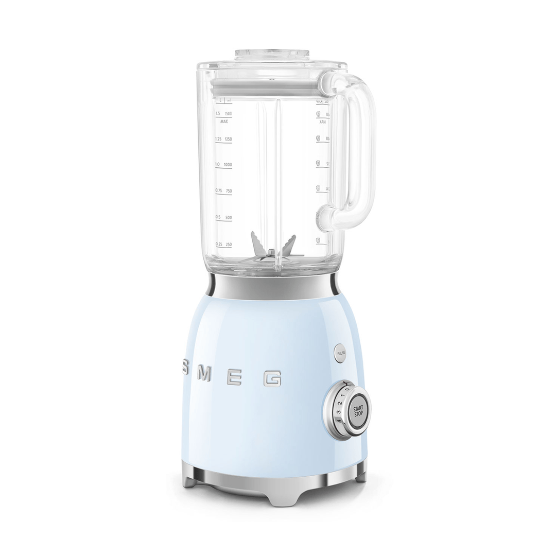 Smeg 50s Style Jar Stand Blender, Pastel Blue 