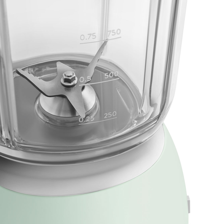 Smeg 50s Style Jar Stand Blender, Pastel Green 