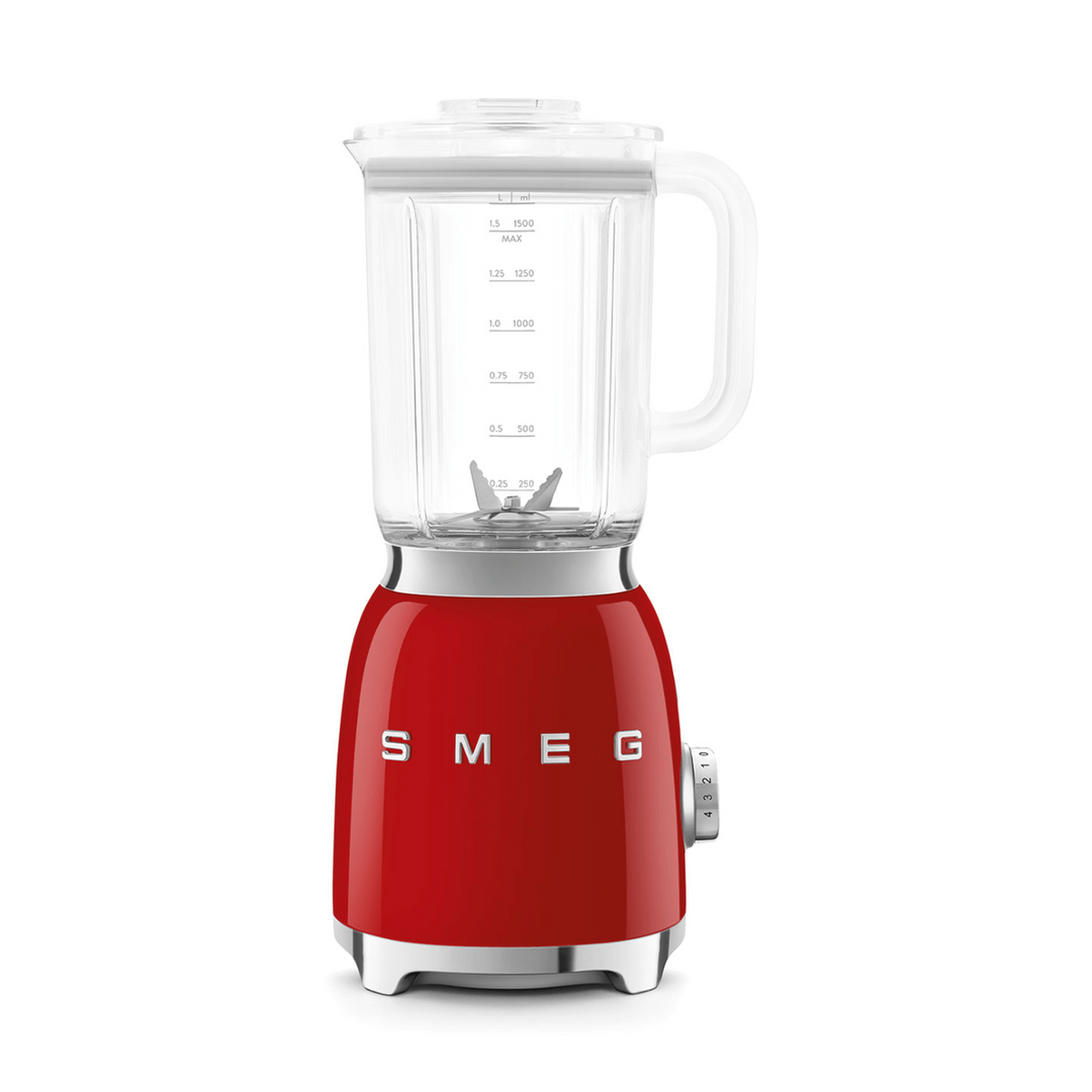Smeg 50s Style Jar Stand Blender, Red 