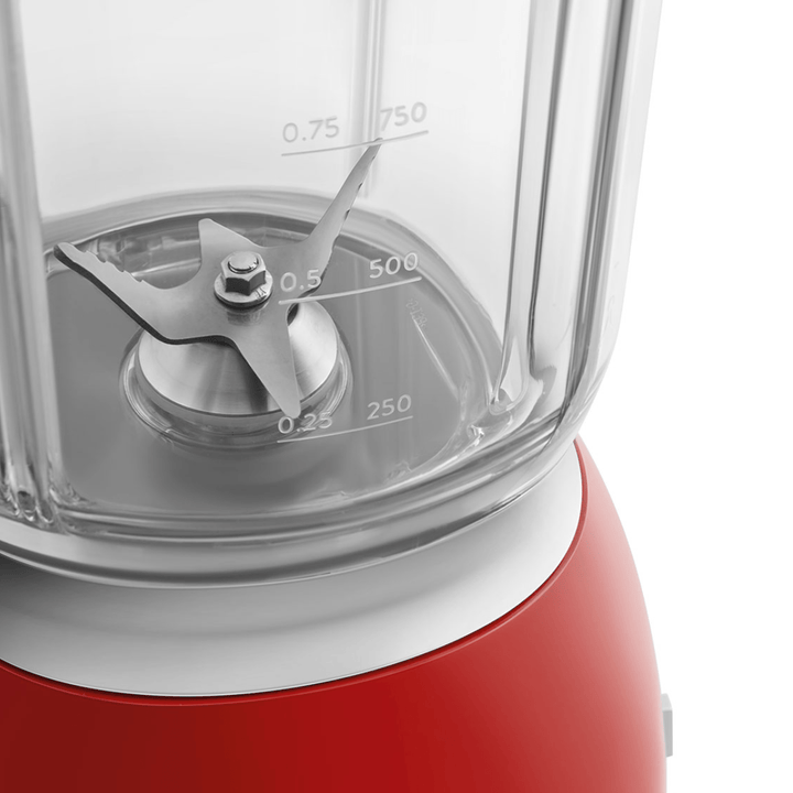 Smeg 50s Style Jar Stand Blender, Red 