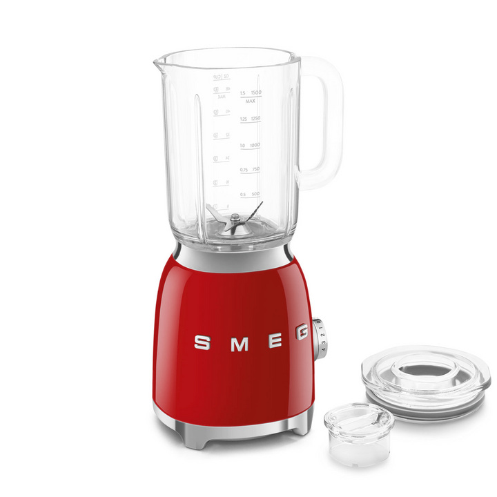 Smeg 50s Style Jar Stand Blender, Red 