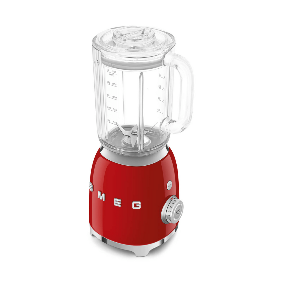 Smeg 50s Style Jar Stand Blender, Red 