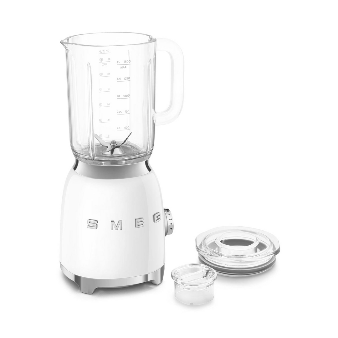 Smeg 50s Style Jar Stand Blender, White 