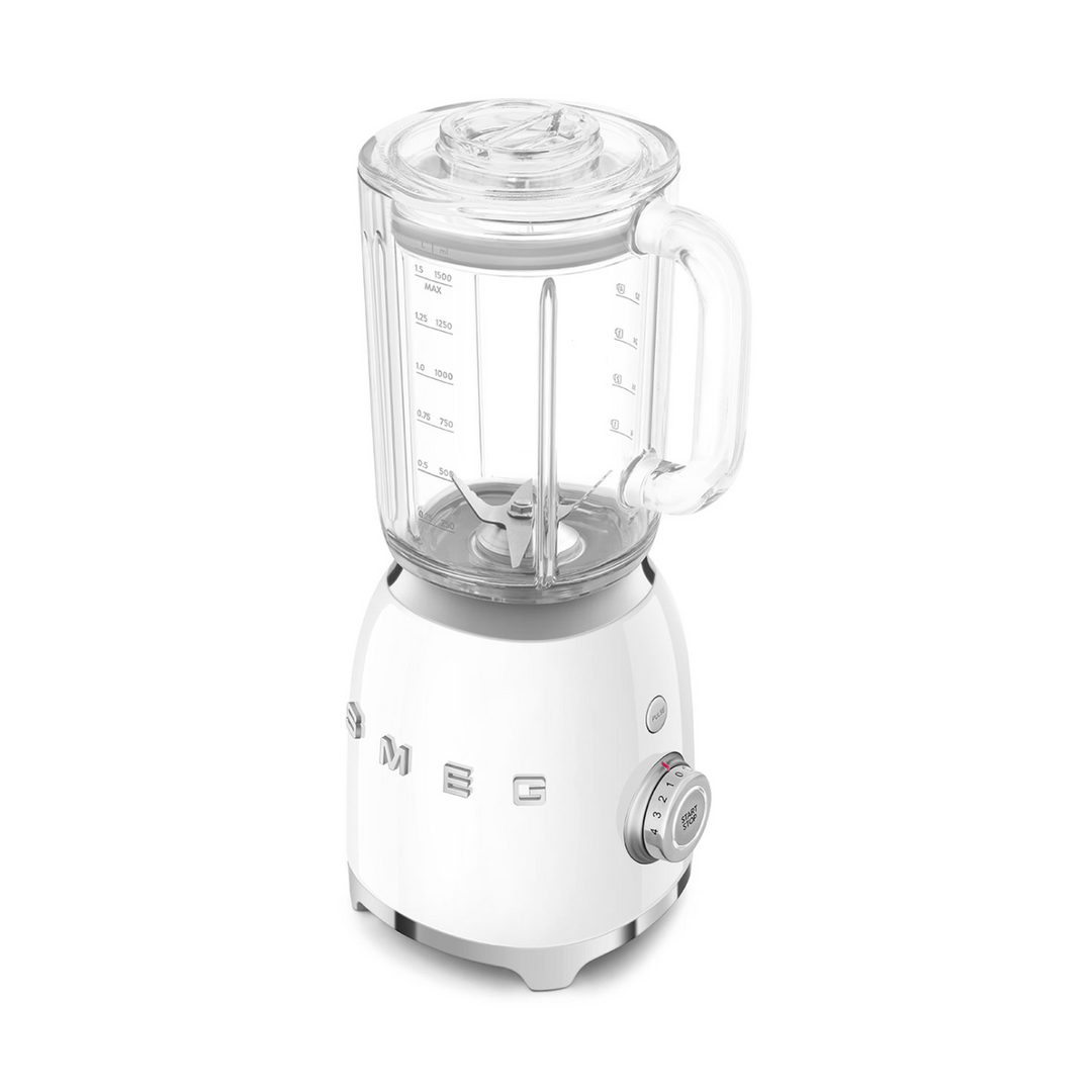 Smeg 50s Style Jar Stand Blender, White 