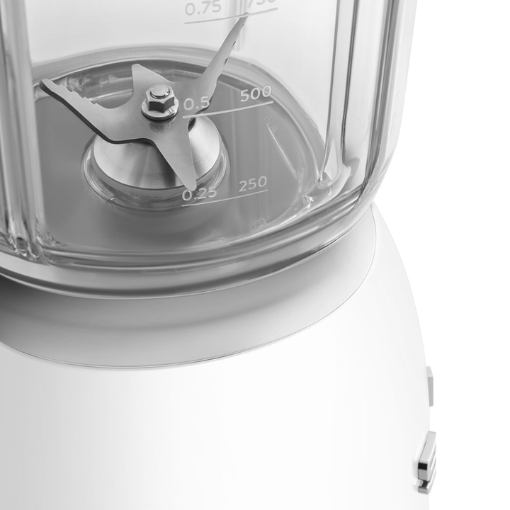 Smeg 50s Style Jar Stand Blender, White 
