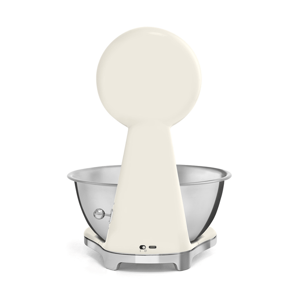 Smeg Analog and Digital Kitchen Scale, Cream #KSF01CRWW