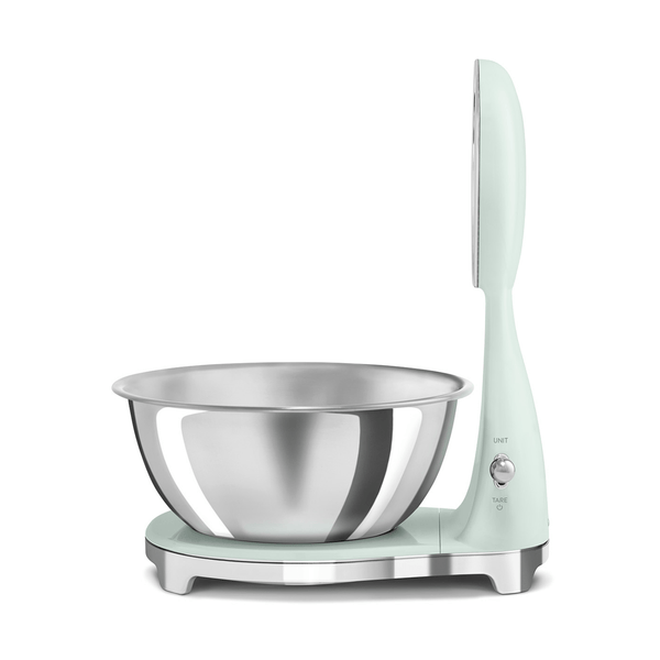 Smeg Analog and Digital Kitchen Scale, Pastel Green #KSF01PGWW