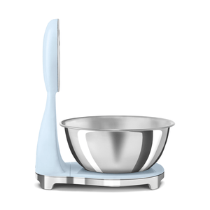 Smeg Analog and Digital Kitchen Scale, Pastel Blue #KSF01PBWW
