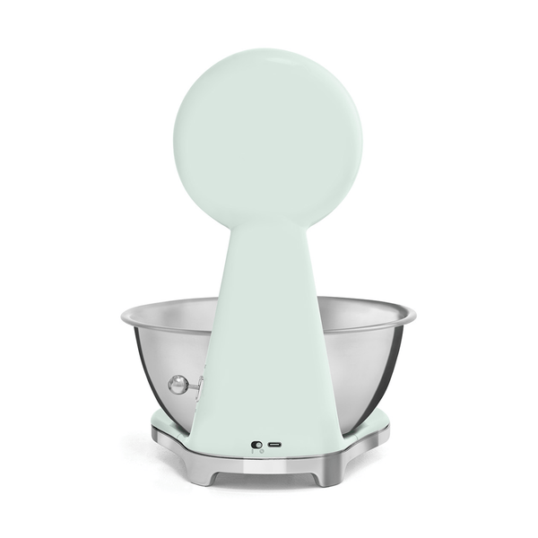 Smeg Analog and Digital Kitchen Scale, Pastel Green #KSF01PGWW