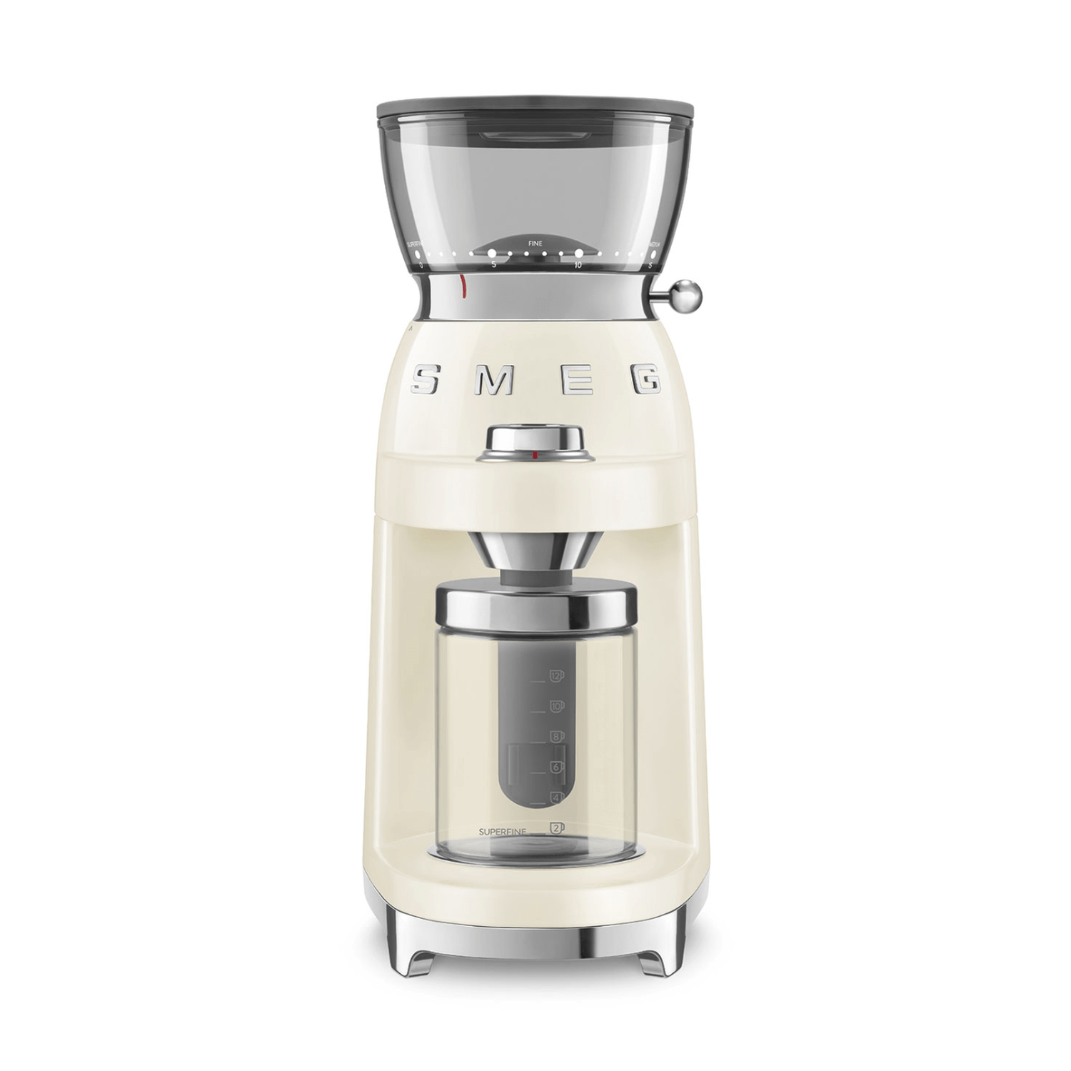 Smeg Coffee Grinder, Cream #CGF03CRUS
