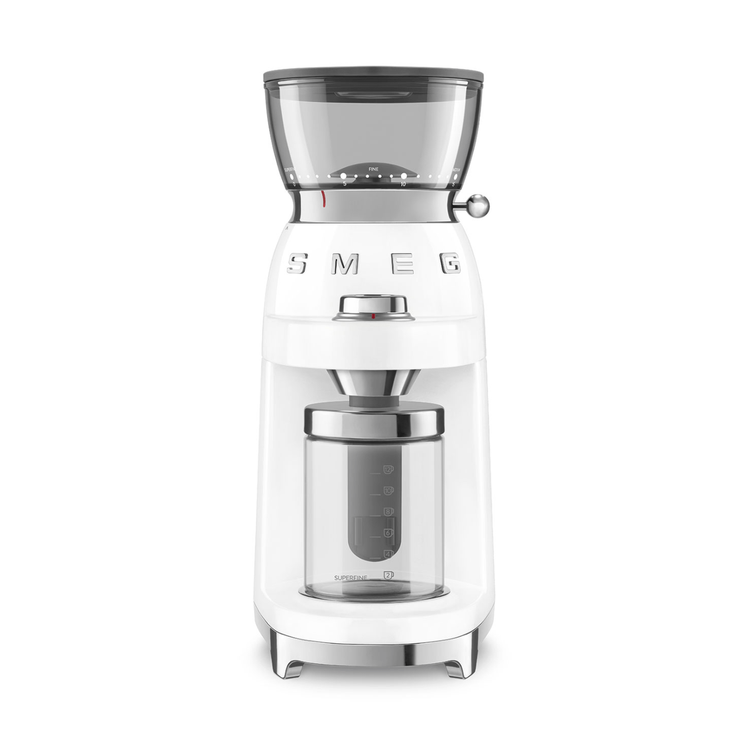 Smeg Coffee Grinder, White #CGF03WHUS