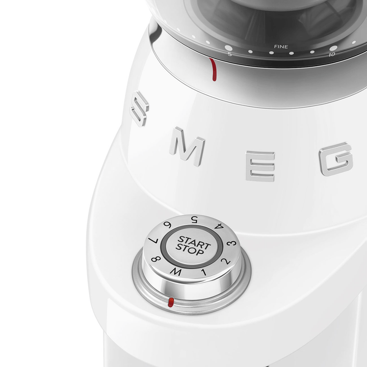 Smeg Coffee Grinder, White 