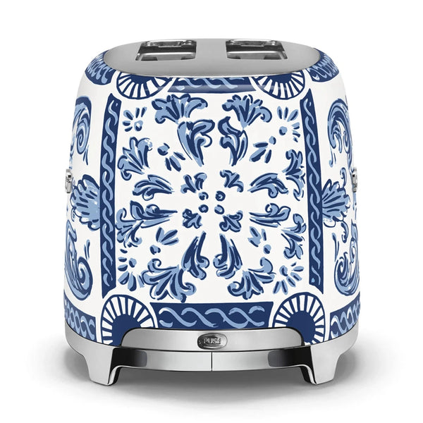 Smeg Dolce&Gabbana 2-Slice Toaster, Blu Mediterraneo #TSF01DGBUS