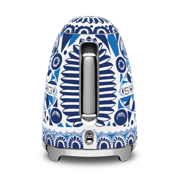 Smeg Dolce&Gabbana Electric Tea Kettle, Blu Mediterraneo #KLF03DGBUS