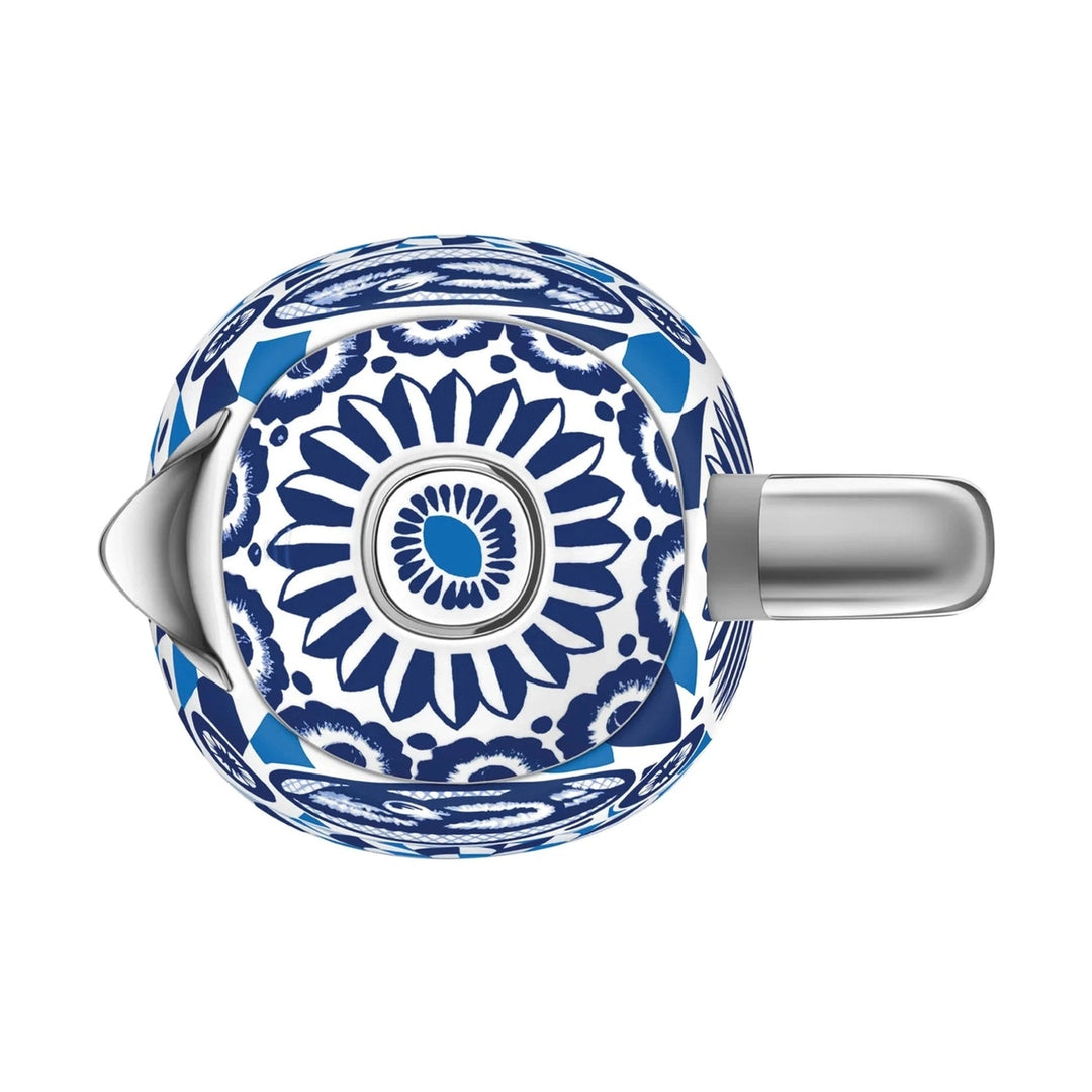 Smeg Dolce&amp;Gabbana Electric Tea Kettle, Blu Mediterraneo 