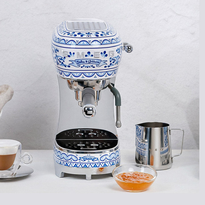 Smeg Dolce&amp;Gabbana Manual Espresso Coffee Machine 
