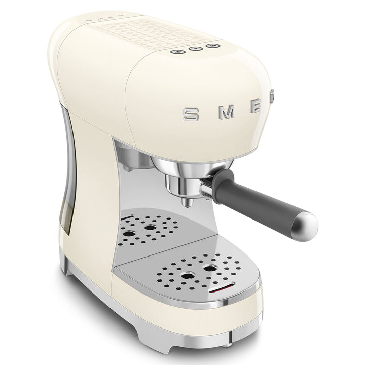 Smeg Espresso Machine With No Milk Wand - Cream 