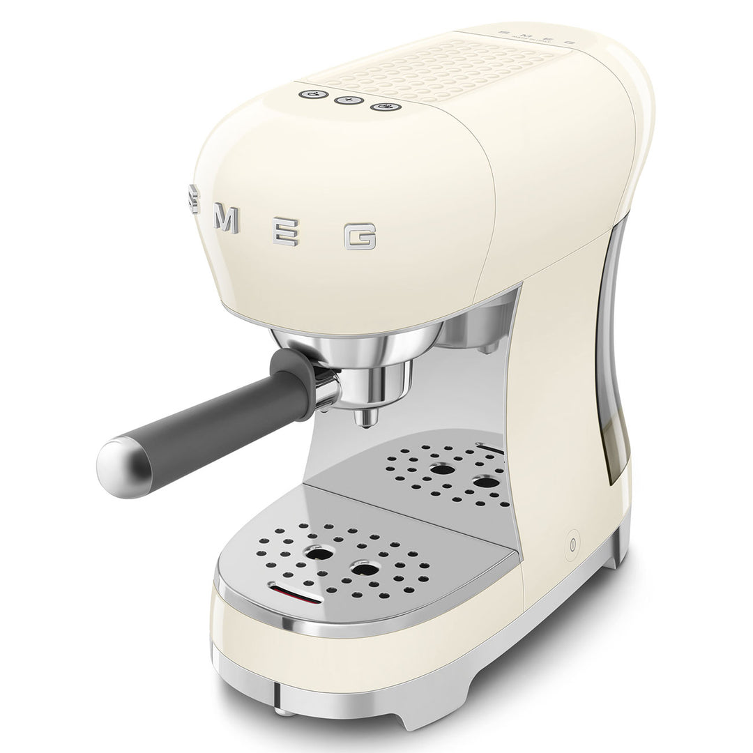 Smeg Espresso Machine With No Milk Wand - Cream 