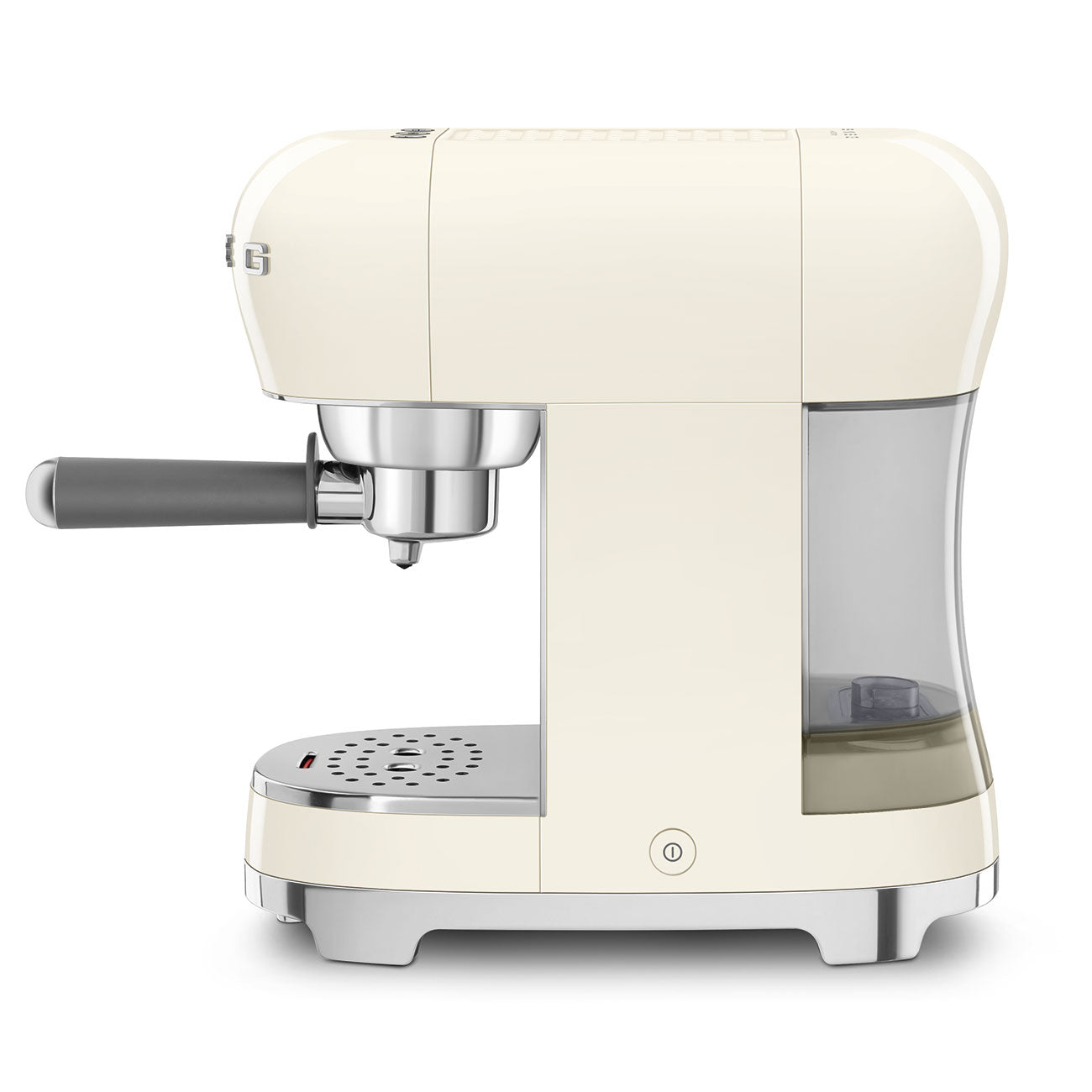 Smeg Espresso Machine With No Milk Wand - Cream #ECF00CRUS