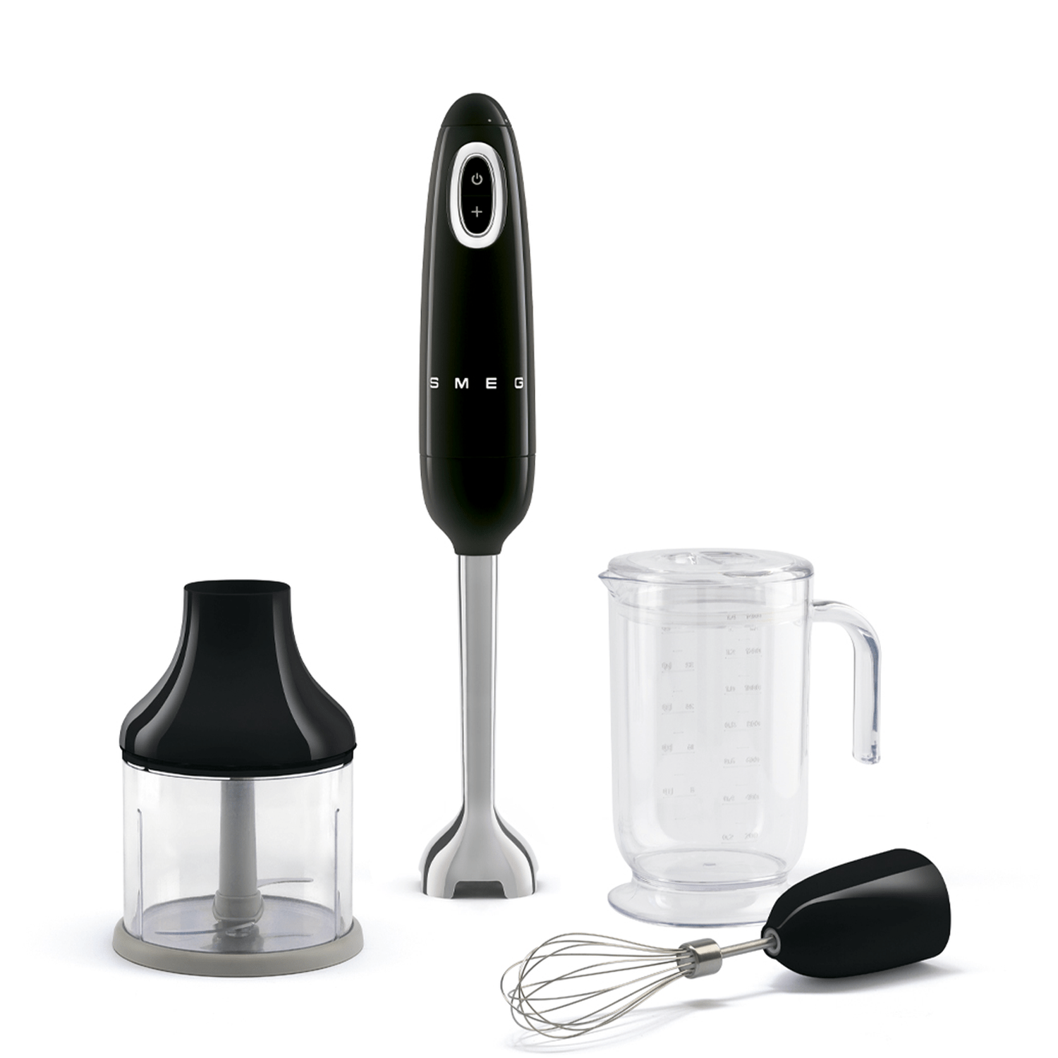 Smeg Immersion Hand Blender with Acccessories, Black #HBF03BLUS