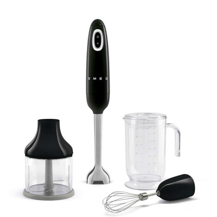 Smeg Immersion Hand Blender with Acccessories, Black 