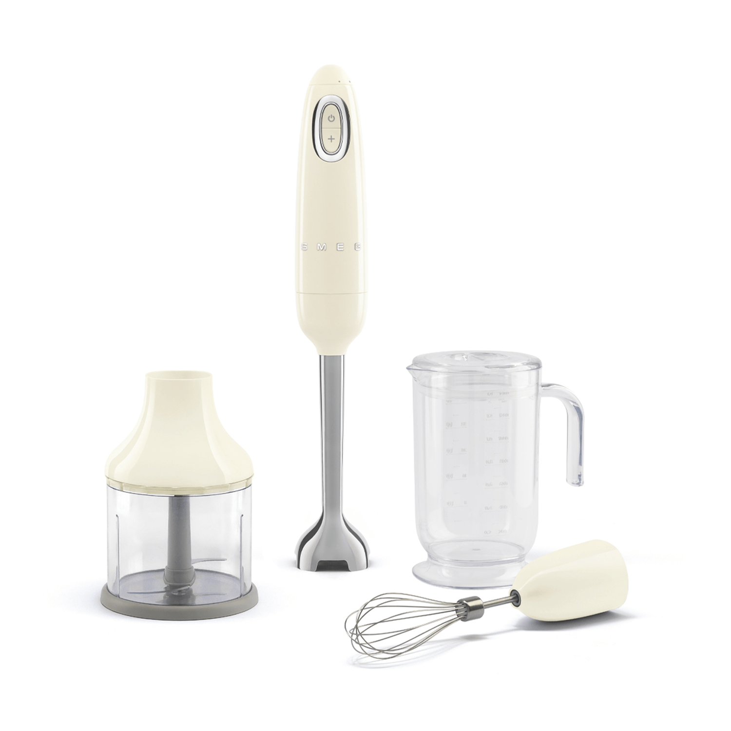 Smeg Immersion Hand Blender with Acccessories, Cream #HBF03CRUS
