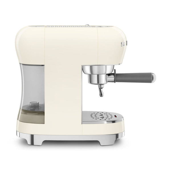 Smeg Manual Espresso Coffee Machine #ECF02CRUS - Cream