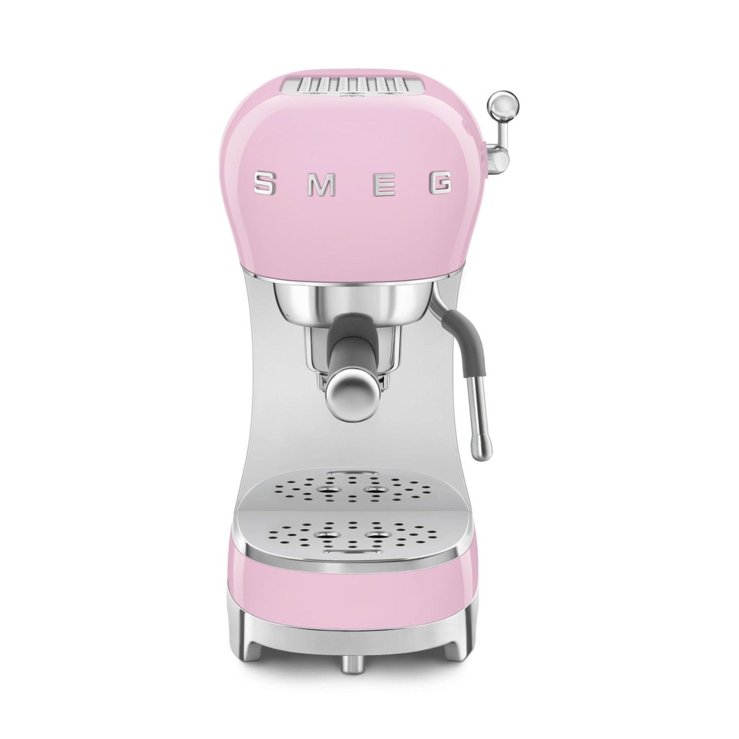 Smeg Manual Espresso Coffee Machine #ECF02PKUS - Pink
