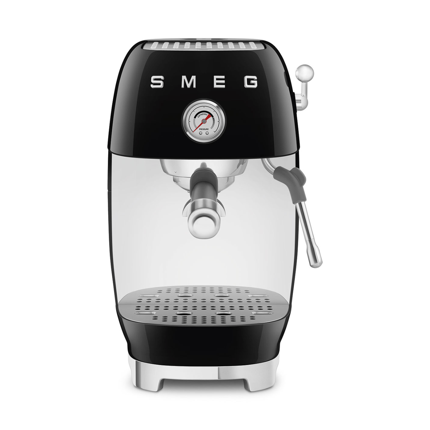 Smeg Manual Espresso Coffee Machine With Cold Brew, Black #ECF03BLUS