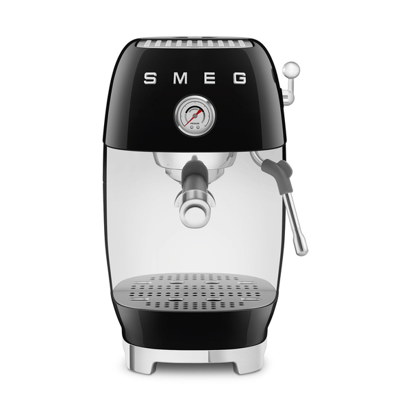Smeg Manual Espresso Coffee Machine With Cold Brew, Black #ECF03BLUS