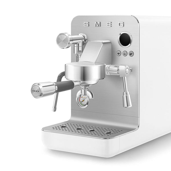 Smeg Minipro Espresso Machine, Matte White #EMC02WHMUS
