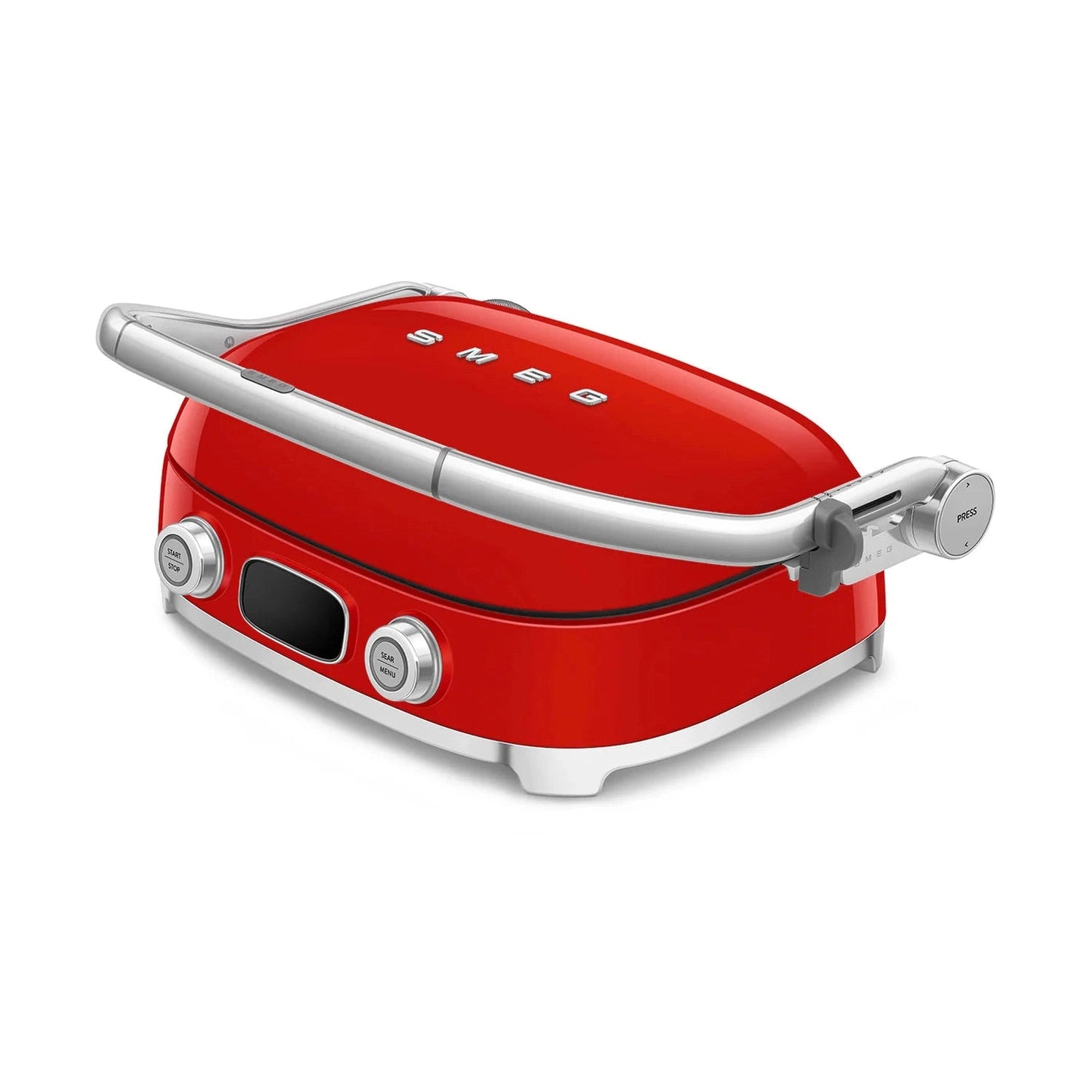 Smeg- Multi Use Grill, Red #MGF01RDUS