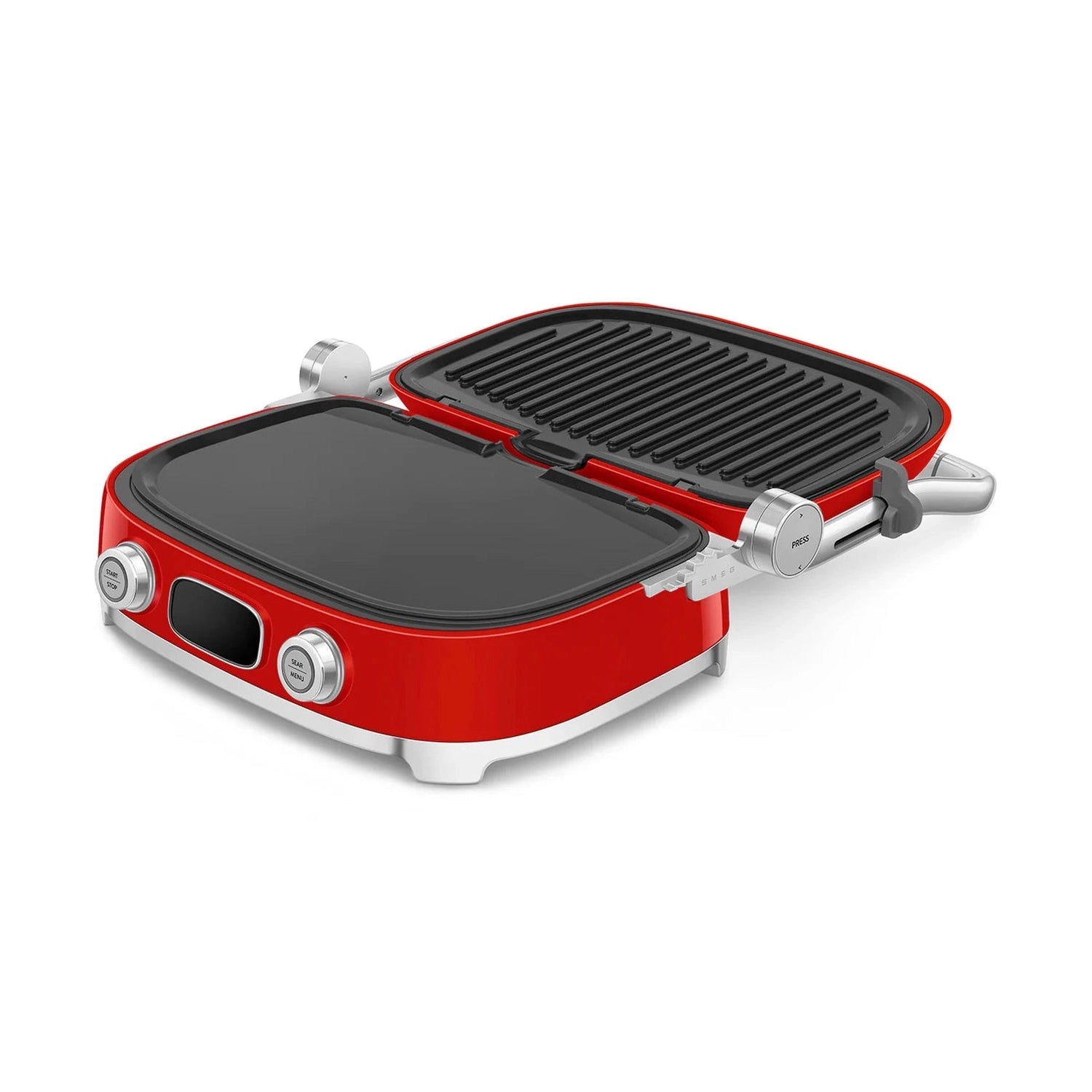 Smeg- Multi Use Grill, Red #MGF01RDUS