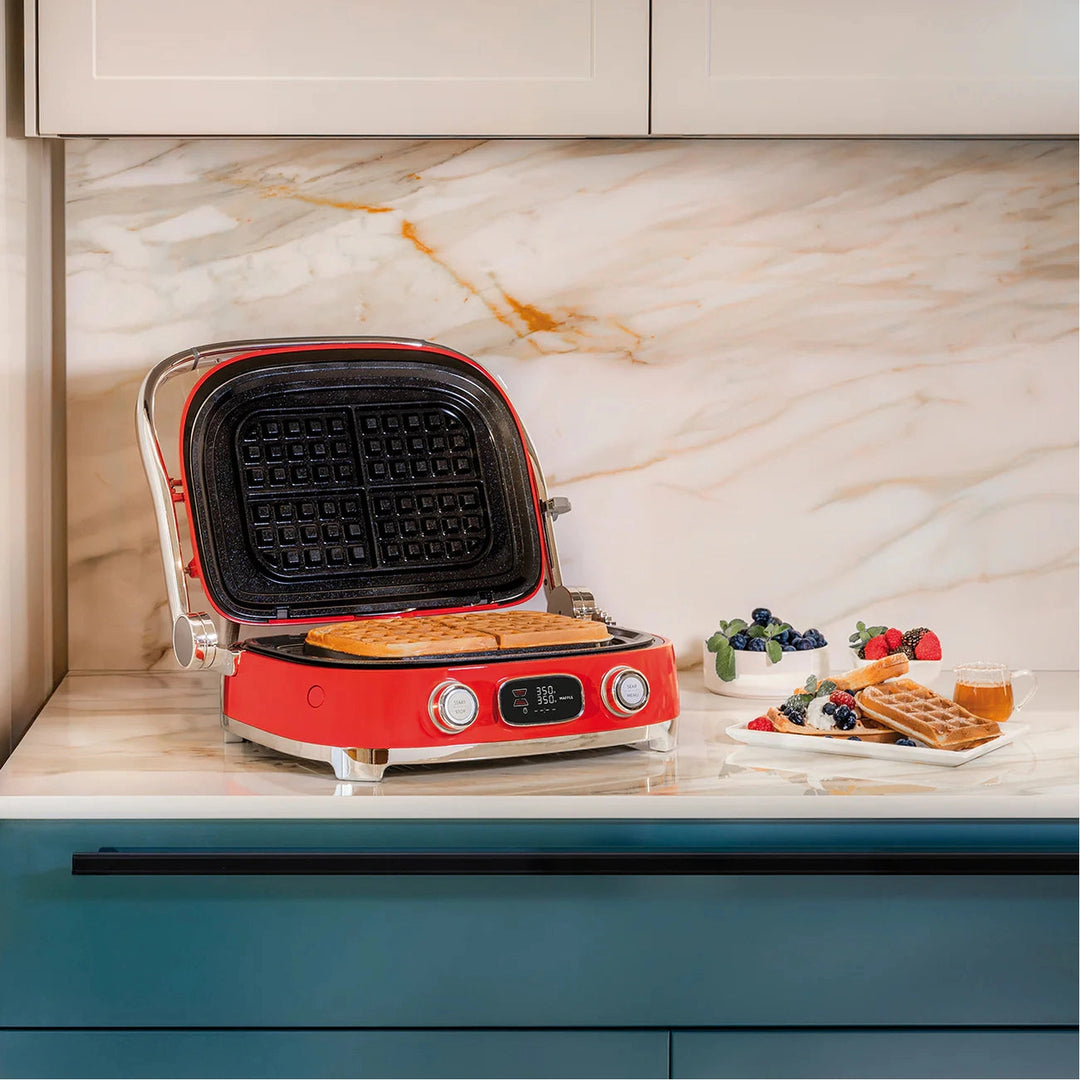 Smeg- Multi Use Grill, Red 