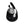 Smeg Retro Style Whistling Kettle 2.3L, Glossy Black