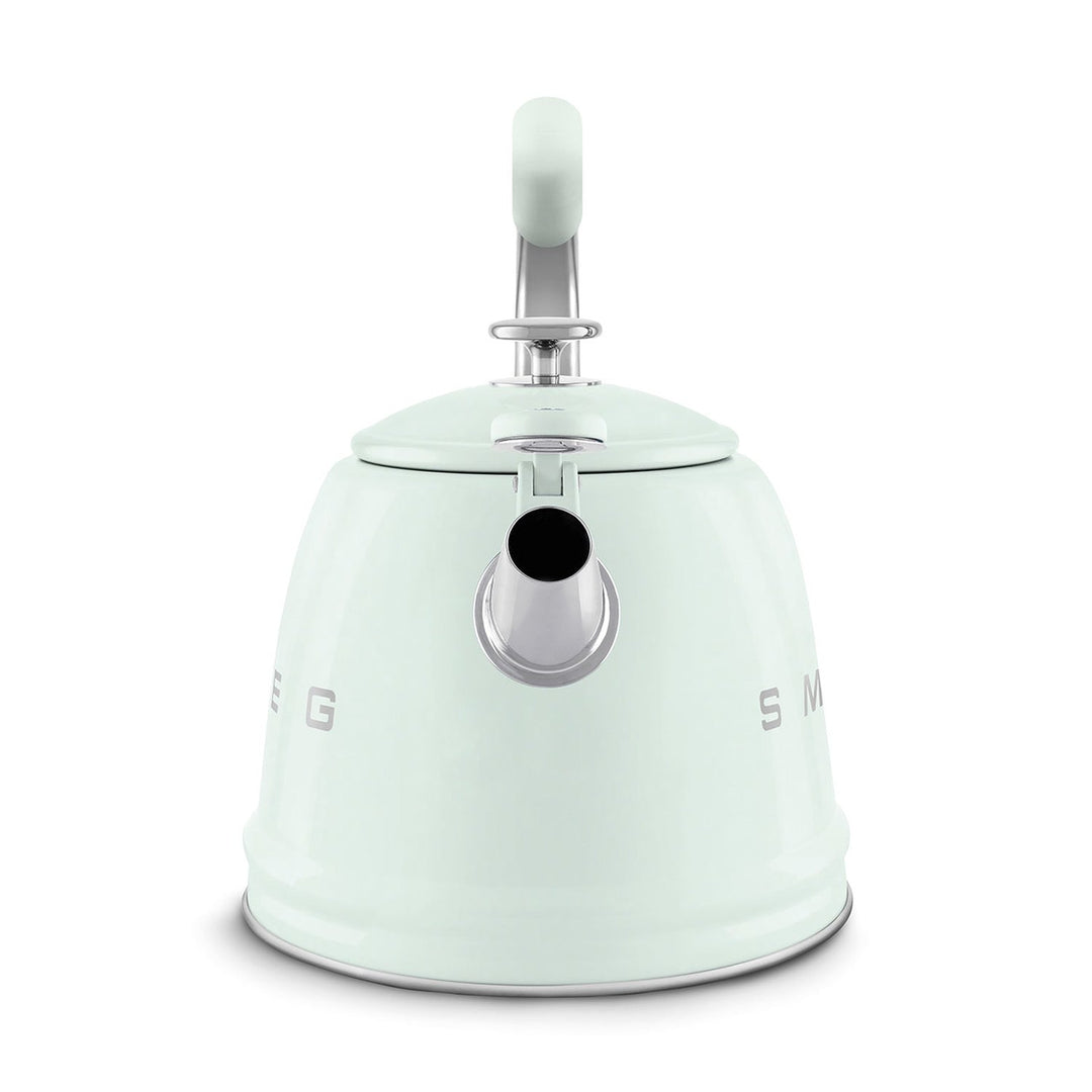 Smeg Retro Style Whistling Kettle 2.3L, Pastel Green