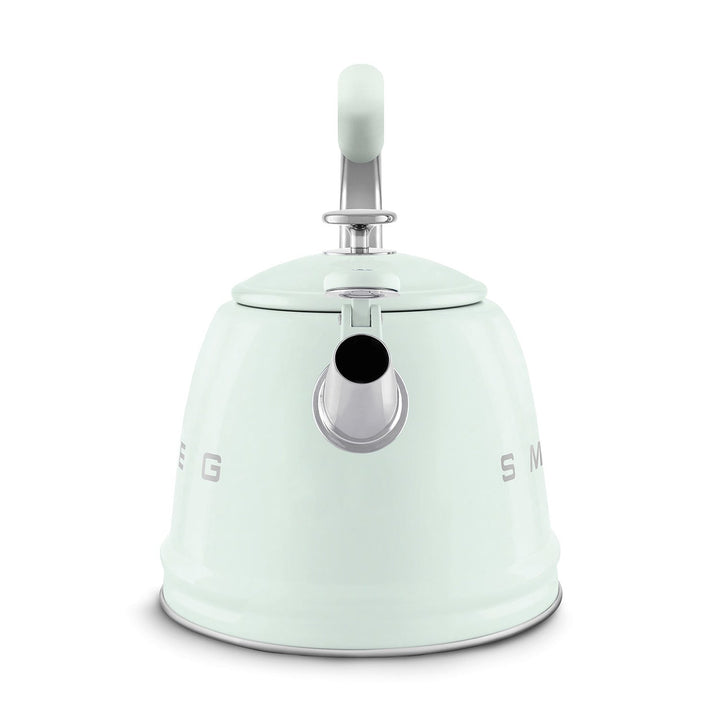 Smeg Retro Style Whistling Kettle 2.3L, Pastel Green