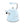 Smeg Retro Style Whistling Kettle 2.3L, Pastel Blue