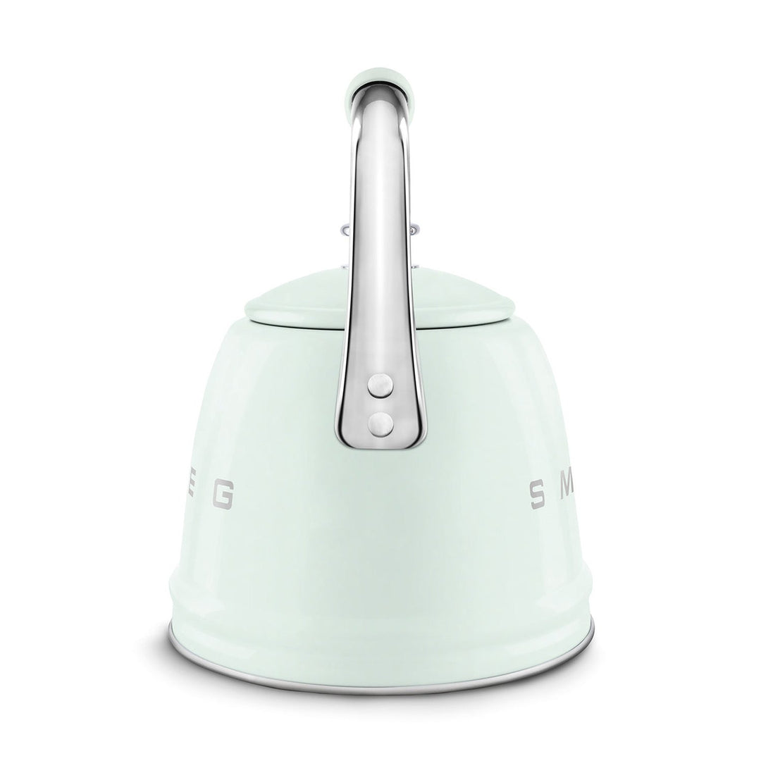 Smeg Retro Style Whistling Kettle 2.3L, Pastel Green