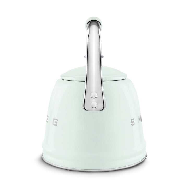 Smeg Retro Style Whistling Kettle 2.3L, Pastel Green