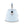 Smeg Retro Style Whistling Kettle 2.3L, Pastel Blue
