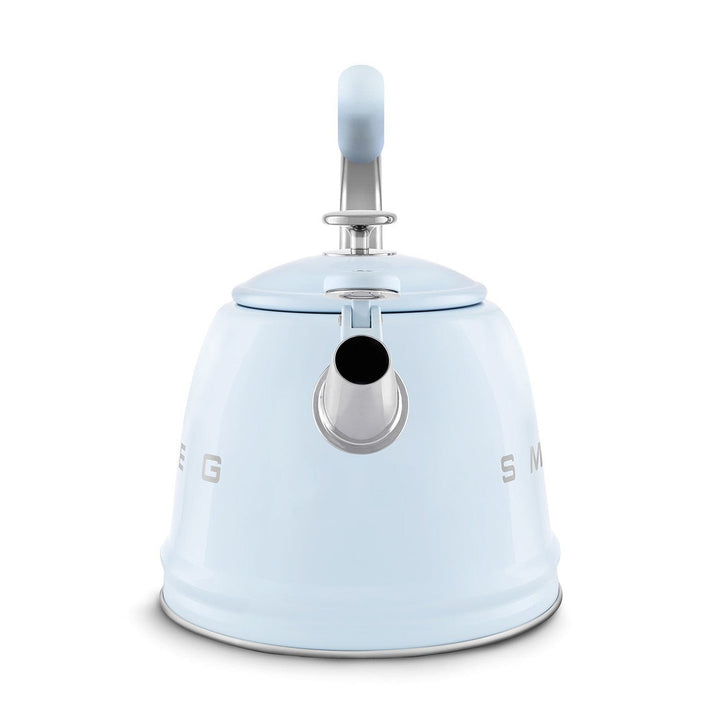 Smeg Retro Style Whistling Kettle 2.3L, Pastel Blue