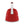 Smeg Retro Style Whistling Kettle 2.3L, Red