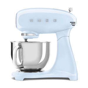 Smeg Tilting Stand Mixer, Pastel Blue #SMF05PBUS