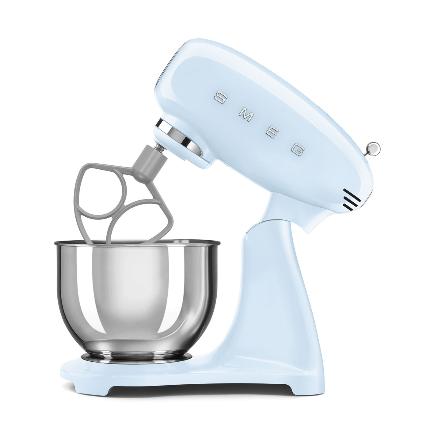 Smeg Tilting Stand Mixer, Pastel Blue #SMF05PBUS